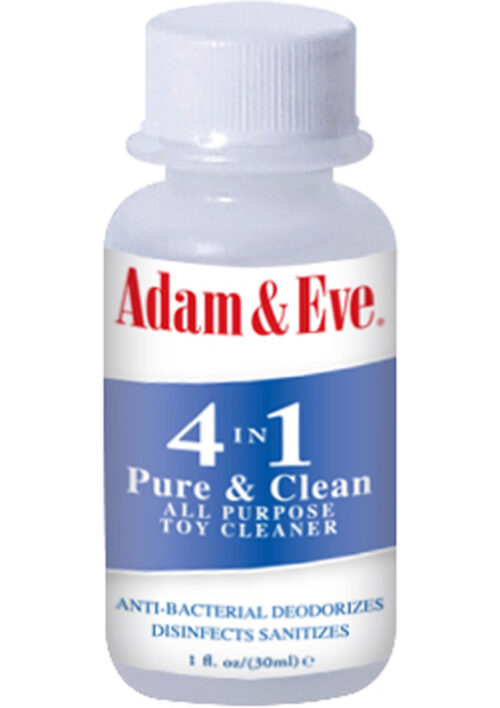 Adam and Eve 4 In 1 Pure and Clean Toy Cleaner 1oz