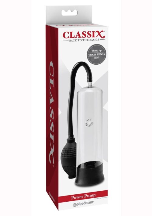Classix Power Pump 7.5in - Clear