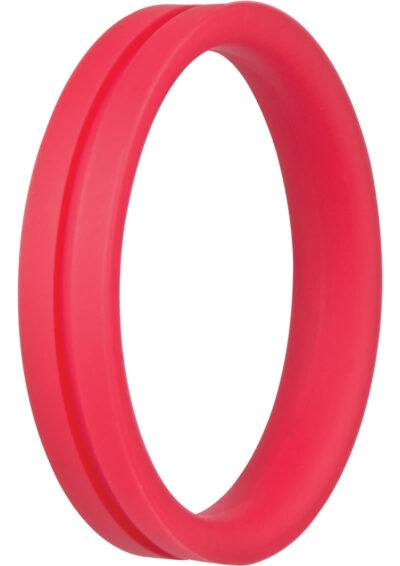 RingO Pro Xtra-Large Silicone Cock Rings Waterproof - Red (12 each per box)