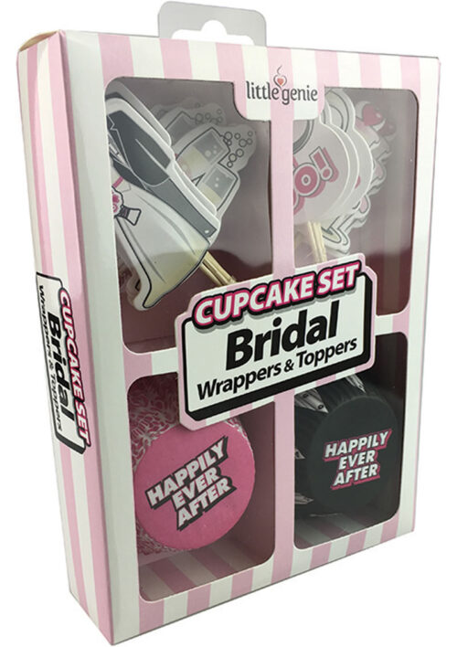 Bridal Wrappers and Toppers Cupcake Set