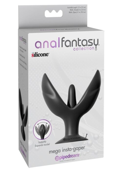 Anal Fantasy Collection Mega Insta-Gaper Silicone Plug Expander 3.7in