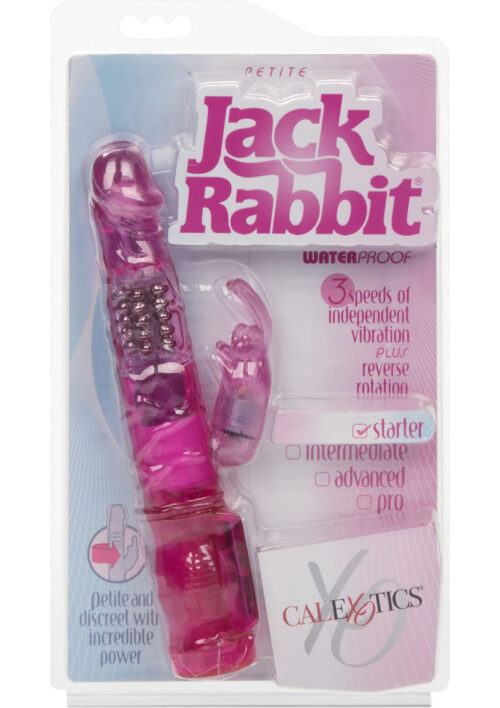 Petite Jack Rabbit Vibrator Waterproof 4.75 - Pink