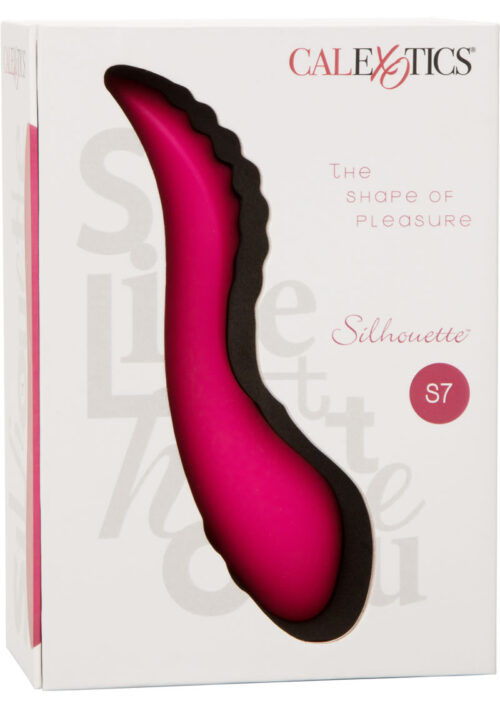 Silhouette S7 Silicone USB Rechargeable Vibe Waterproof Red