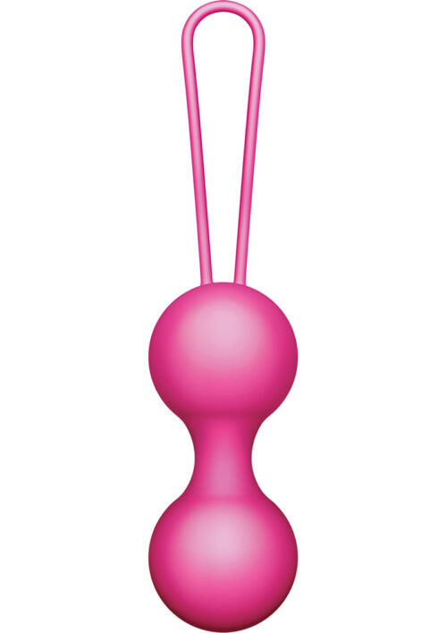 Vnew Weighted Kegel Toner Level 3 Silicone Balls Pink 3.2 Ounce