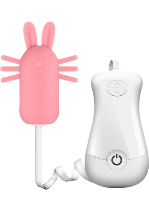 Exposed Kayla Bunni Egg with Remote Control - Dusty Rose