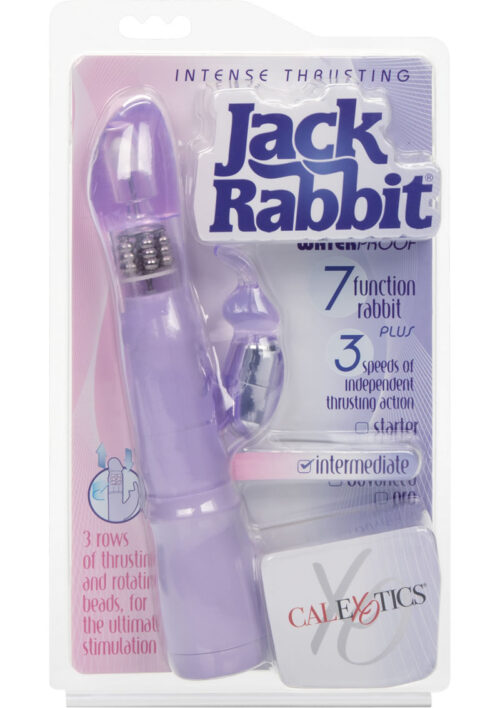 Jack Rabbit Intense Thrusting Rabbit Vibrator - Purple