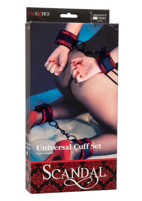 Scandal Universal Cuff Set - Red