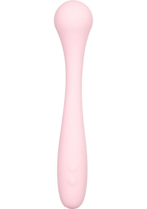 Inspire Rechargeable Silicone Vibrating G-Wand Massager - Pink