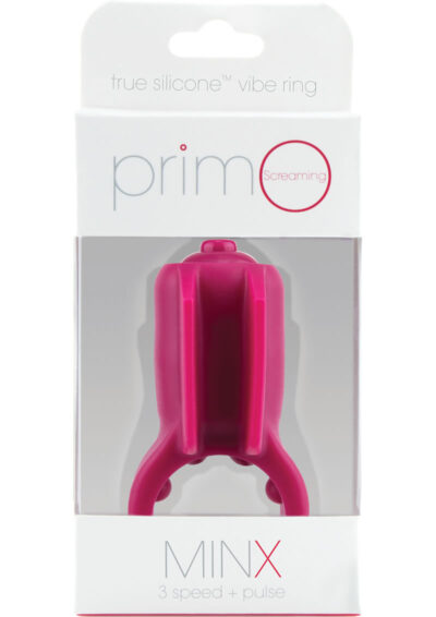 PrimO Minx True Silicone Vibe C Ring Waterproof Merlot