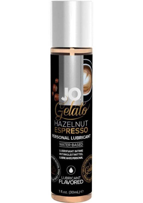 JO Gelato Water Based Flavored Lubricant Hazelnut Espresso 1oz