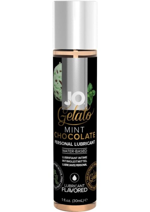JO Gelato Water Based Flavored Lubricant Mint Chocolate 1oz