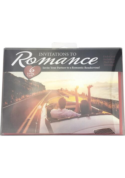 Invitations To Romance Loving Cards For Couples (6 Per Set)