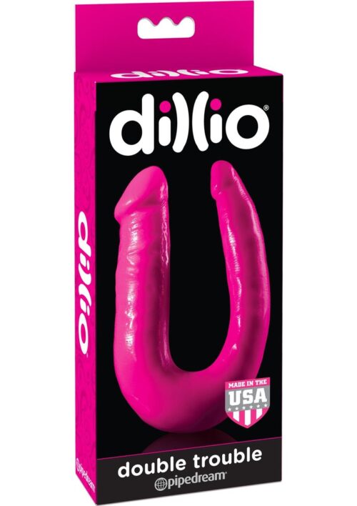 Dillio Double Trouble Dong Pink