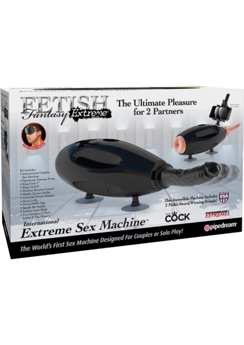 Fetish Fantasy Extreme International Extreme Sex Machine Black