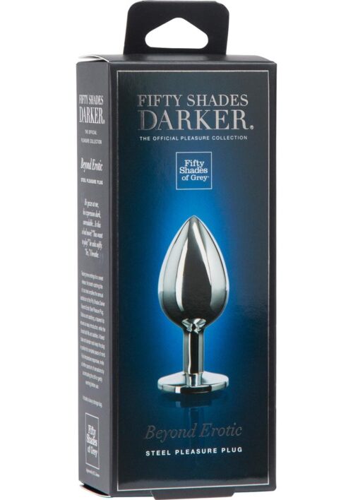 Fifty Shades Darker Beyond Erotic Steel Pleasure Plug