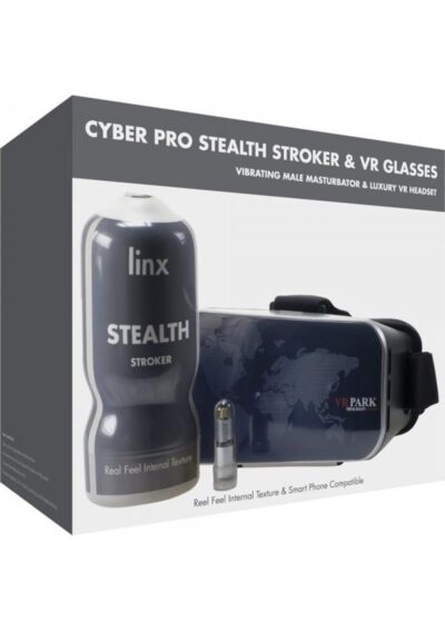 Linx Cyber Pro Stealth Stroker and VR Headset - Vanilla/Black