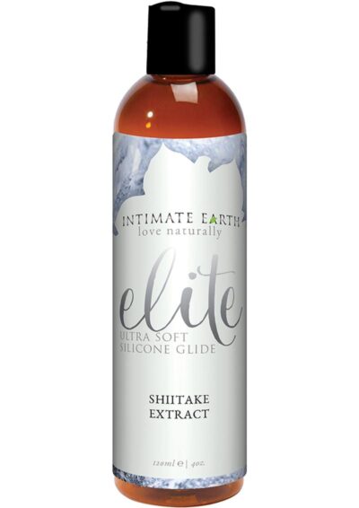 Intimate Earth Elite Ultra Soft Silicone Glide Lubricant Shiitake 4oz
