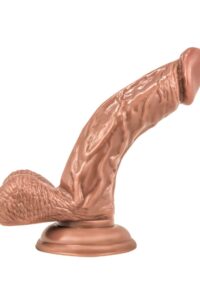 Loverboy Papito Dildo with Balls 6.5in - Caramel
