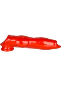 Oxballs Fido Cock Sheath Penis Sleeve - Red