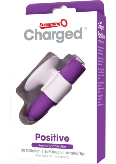Charged Positive Rechargeable Waterproof Vibe Purple