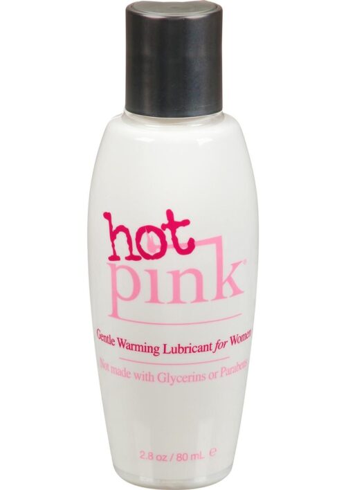 Hot Pink Water Based Warming Lubricant 2.8oz