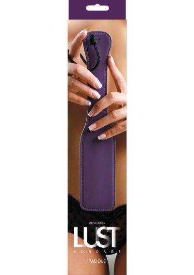Lust Bondage Paddle - Purple