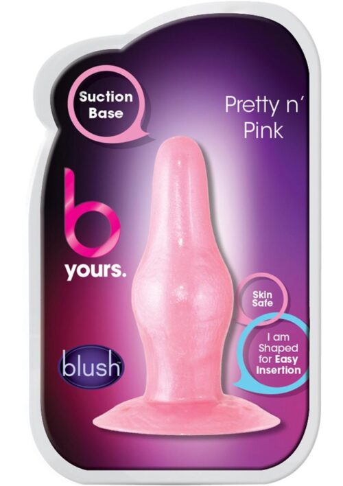 B Yours Pretty n` Pink Butt Plug - Pearl Pink