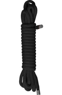 Ouch! Japanese Soft Nylon Rope 10 Meters/32.8 Feet - Black