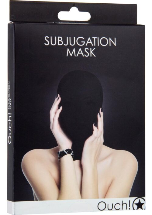 Ouch! Subjugation Mask - Black