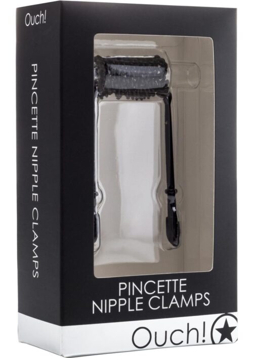 Ouch! Pincette Nipple Clamps - Black