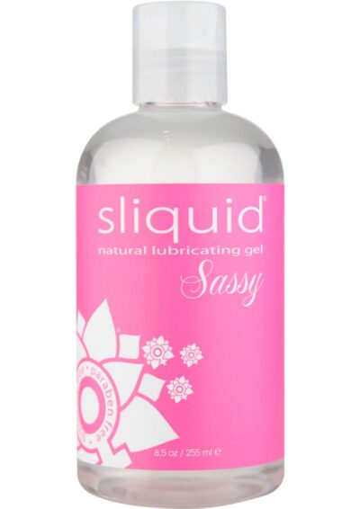Sliquid Naturals Sassy Intimate Gel Water Based Anal Lubricant 8.5oz