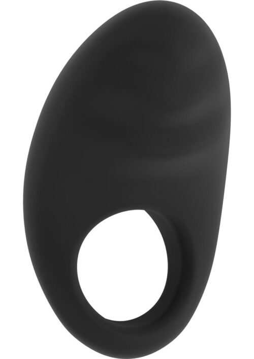 Jil Harper Flexible Silicone Rechargeable Cock Ring - Black