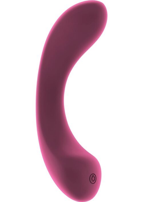 Jil Olivia Flexible Silicone Rechargeable Vibrator - Pink
