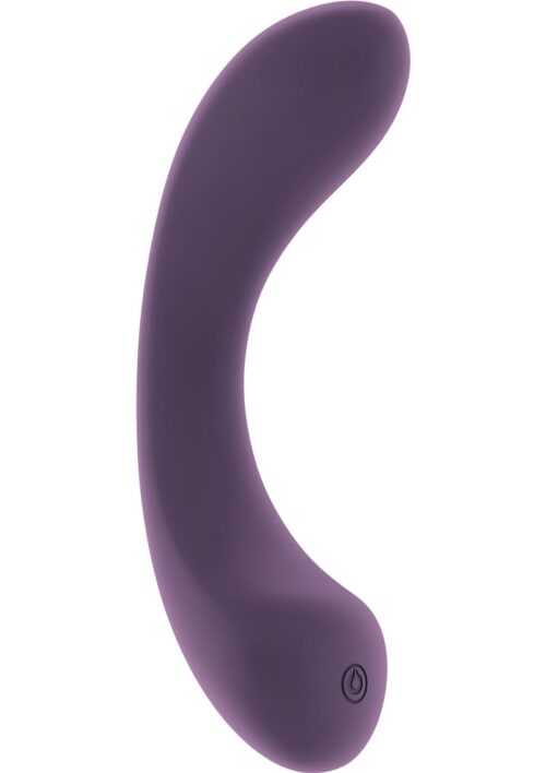 Jil Olivia Flexible Silicone Rechargeable Vibrator - Purple