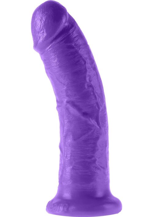 Dillio Realistic Dildo 8in - Purple