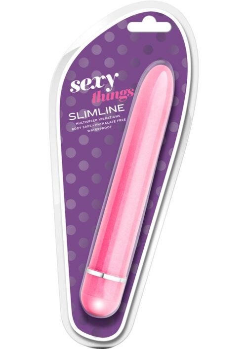 Sexy Things Slimline Vibrator - Pink