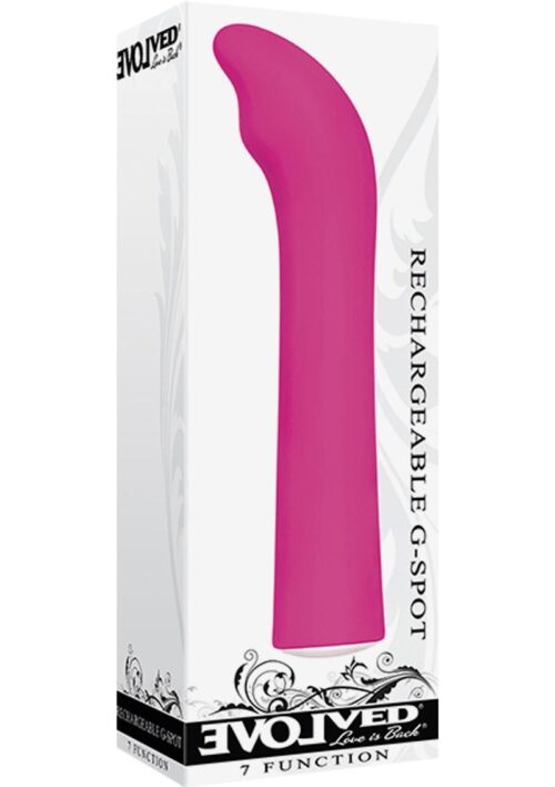 Rechargeable G-Spot Vibrator - Pink