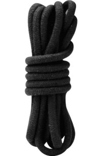 Lux Fetish Bondage Rope 10ft - Black