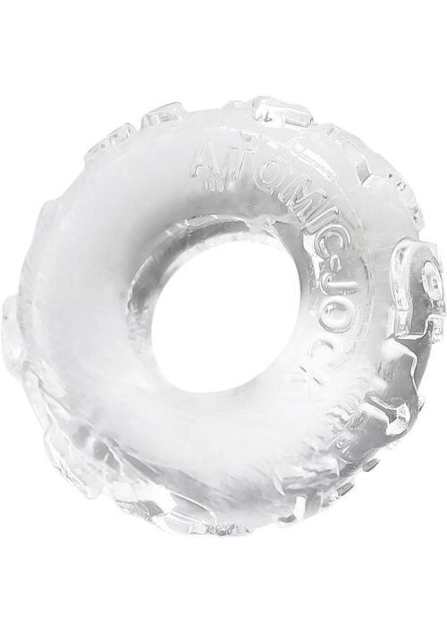 Oxballs Atomic Jock Jelly Bean Cock Ring - Clear