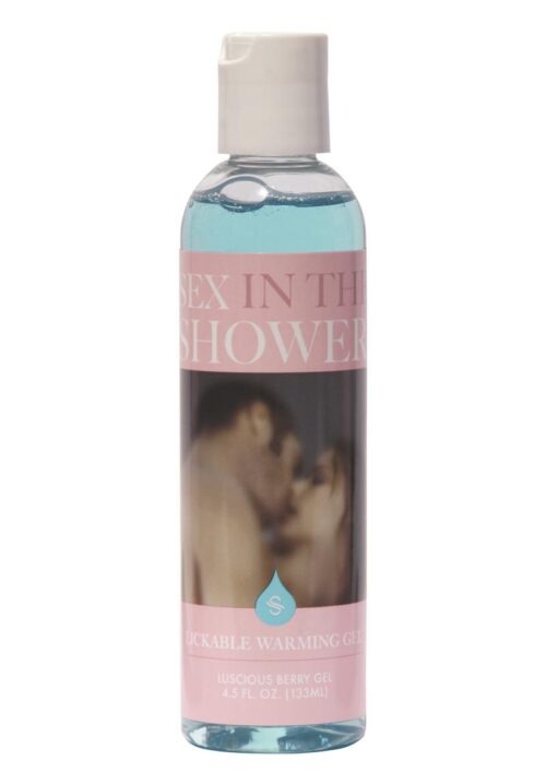 Sex In The Shower Lickable Warming Water Based Flavored Lubricant Berry 4.5oz