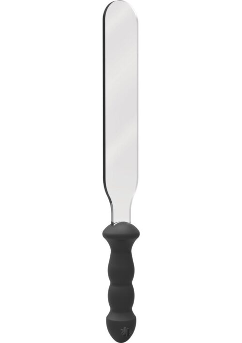 Kink The Enforcer Silicone Handle Paddle - Black/Clear