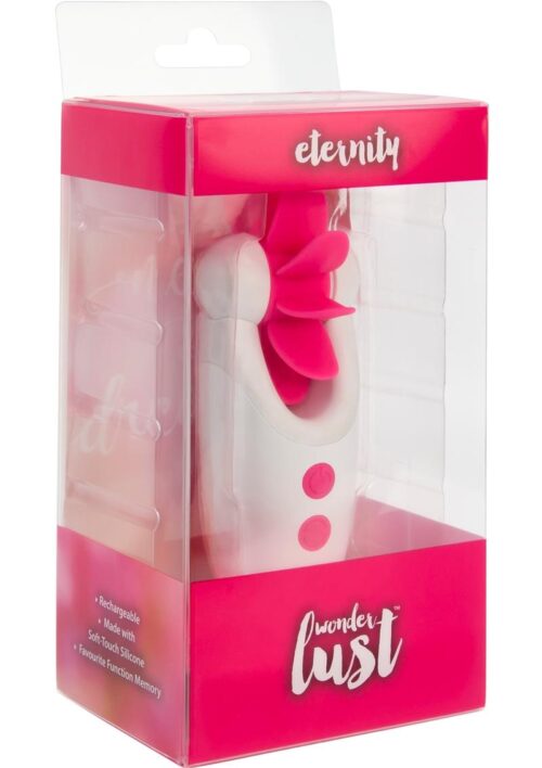 WonderLust Eternity Rechargeable Silicone Clitoral Stimulator - Pink
