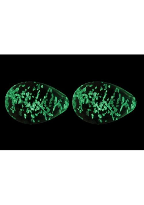 Firefly Glass Kegel Eggs Glow In The Dark - Clear