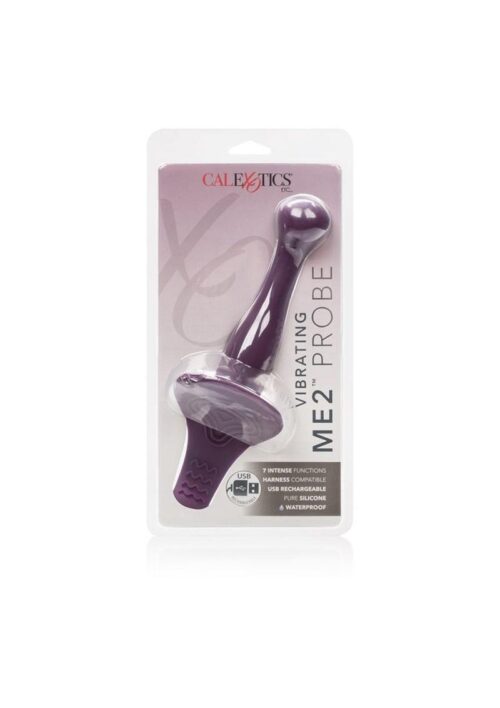 Her Royal Harness ME2 Rechargeable Silicone G-Spot Massager Probe - Purple