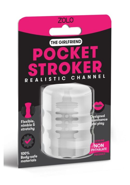 ZOLO Girlfriend Pocket Stoker Channel Texture - Clear