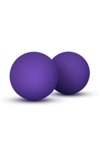 Luxe Double O Beginner Kegel Balls 0.8oz - Purple