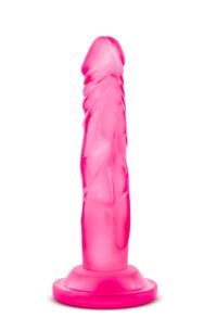 Naturally Yours Mini Dildo 5.75in - Pink