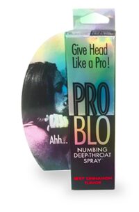 ProBlo Numbing Deep-Throat Spray 1oz - Sexy Cinnamon
