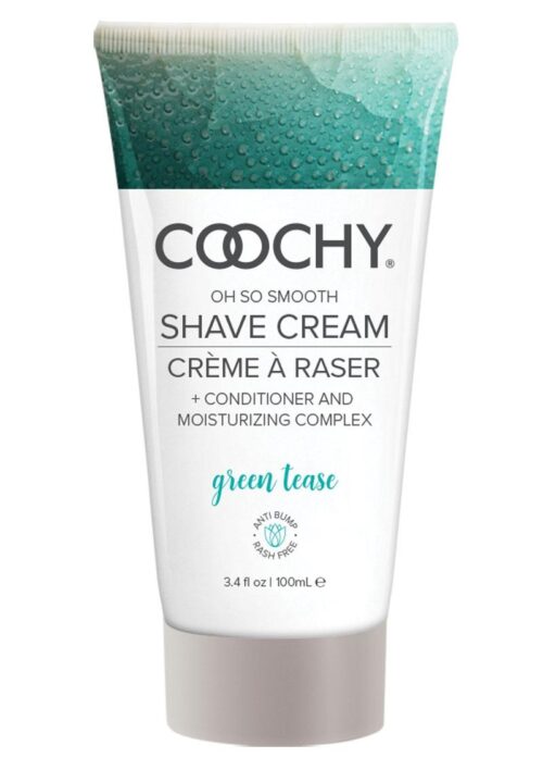 Coochy Oh So Smooth Shave Cream Green Tease 3.4 Ounce