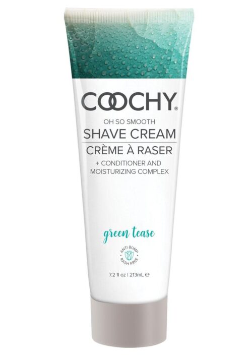 Coochy Oh So Smooth Shave Cream Green Tease 7.2 Ounce